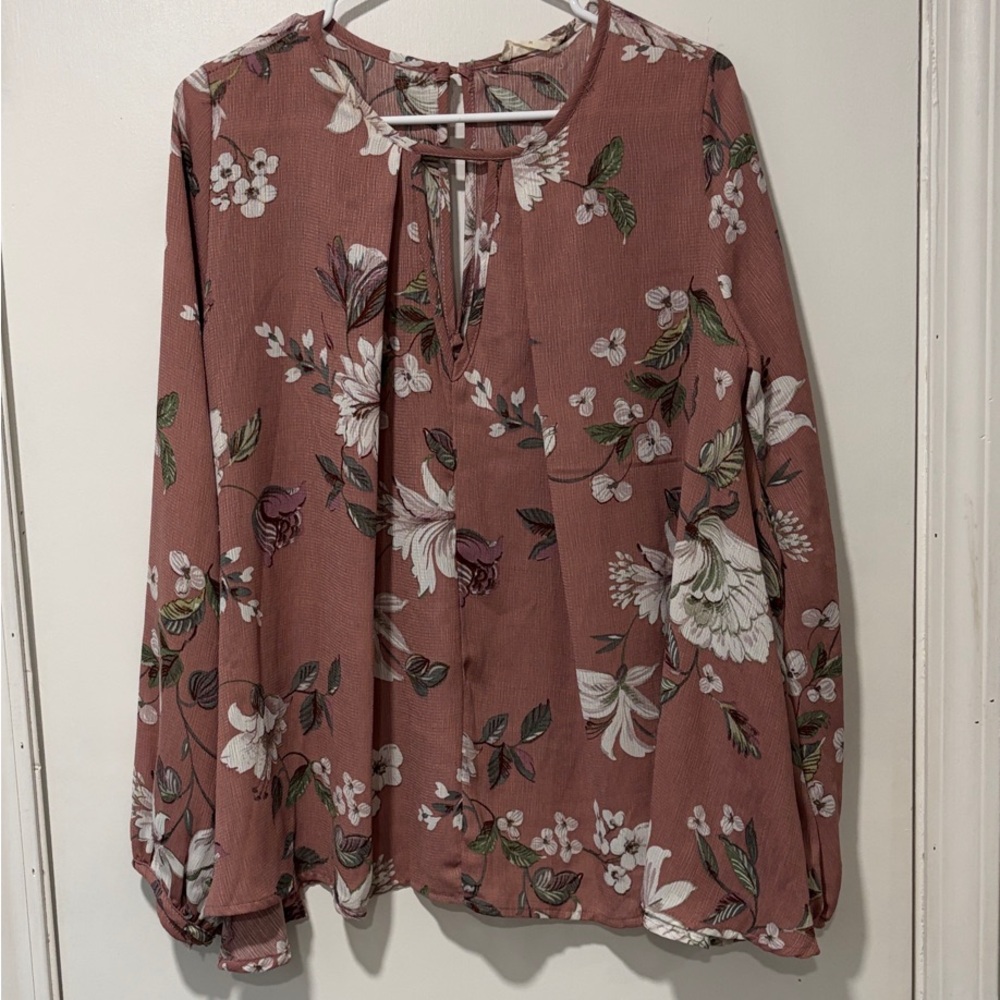 Altar’d State Floral Blouse